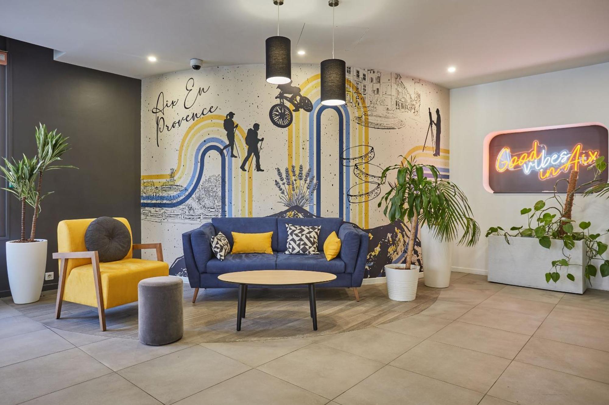 Appart Hotel Odalys City Aix En Provence L'Atrium Aix-en-Provence Eksteriør billede