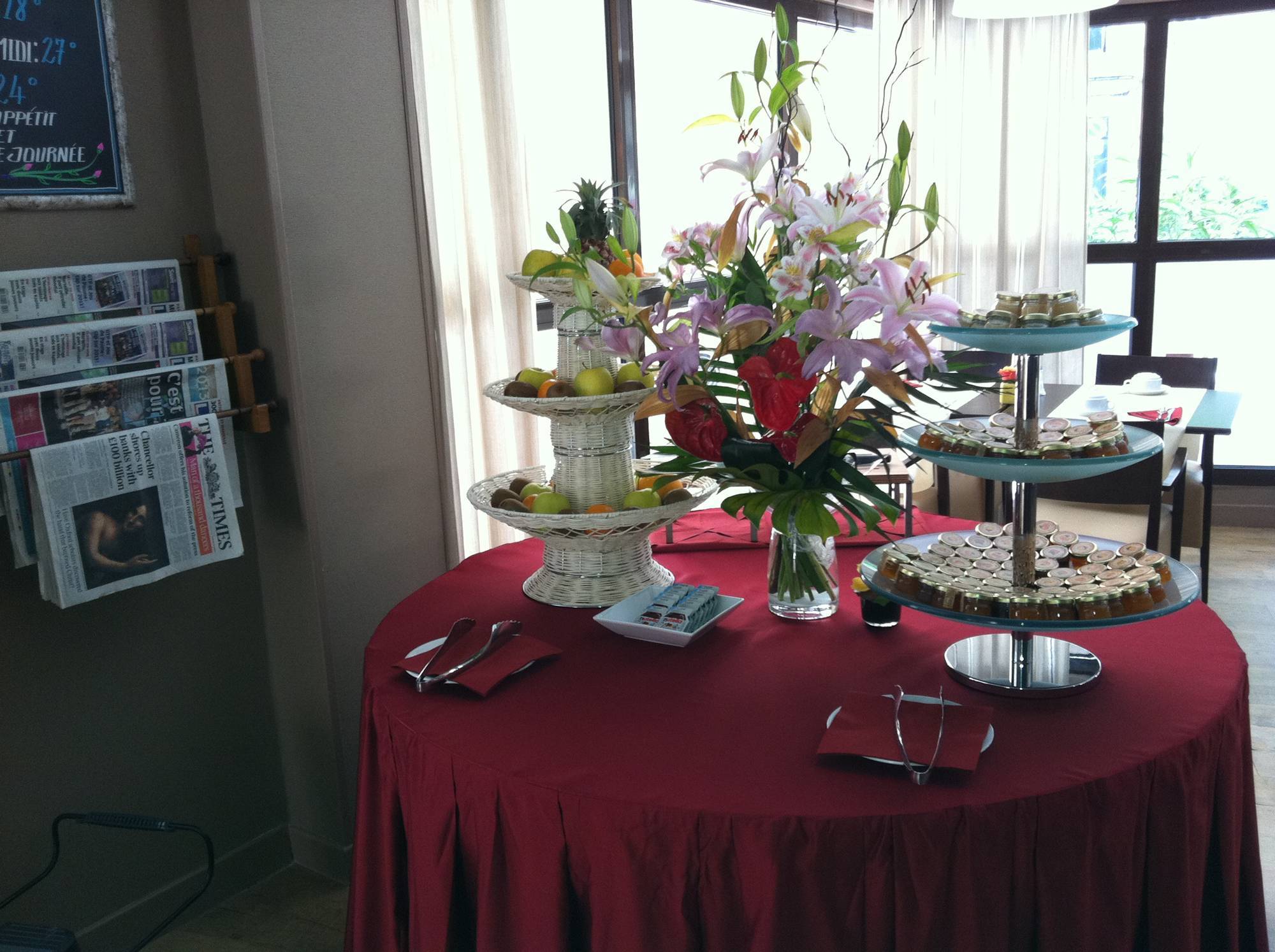 Appart Hotel Odalys City Aix En Provence L'Atrium Aix-en-Provence Restaurant billede